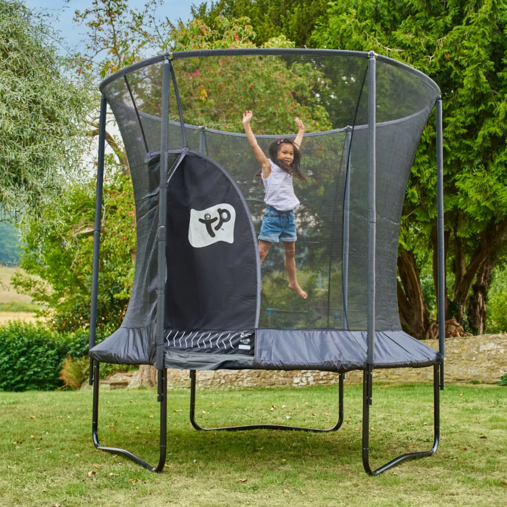 TP Genius® 8ft Round Trampoline