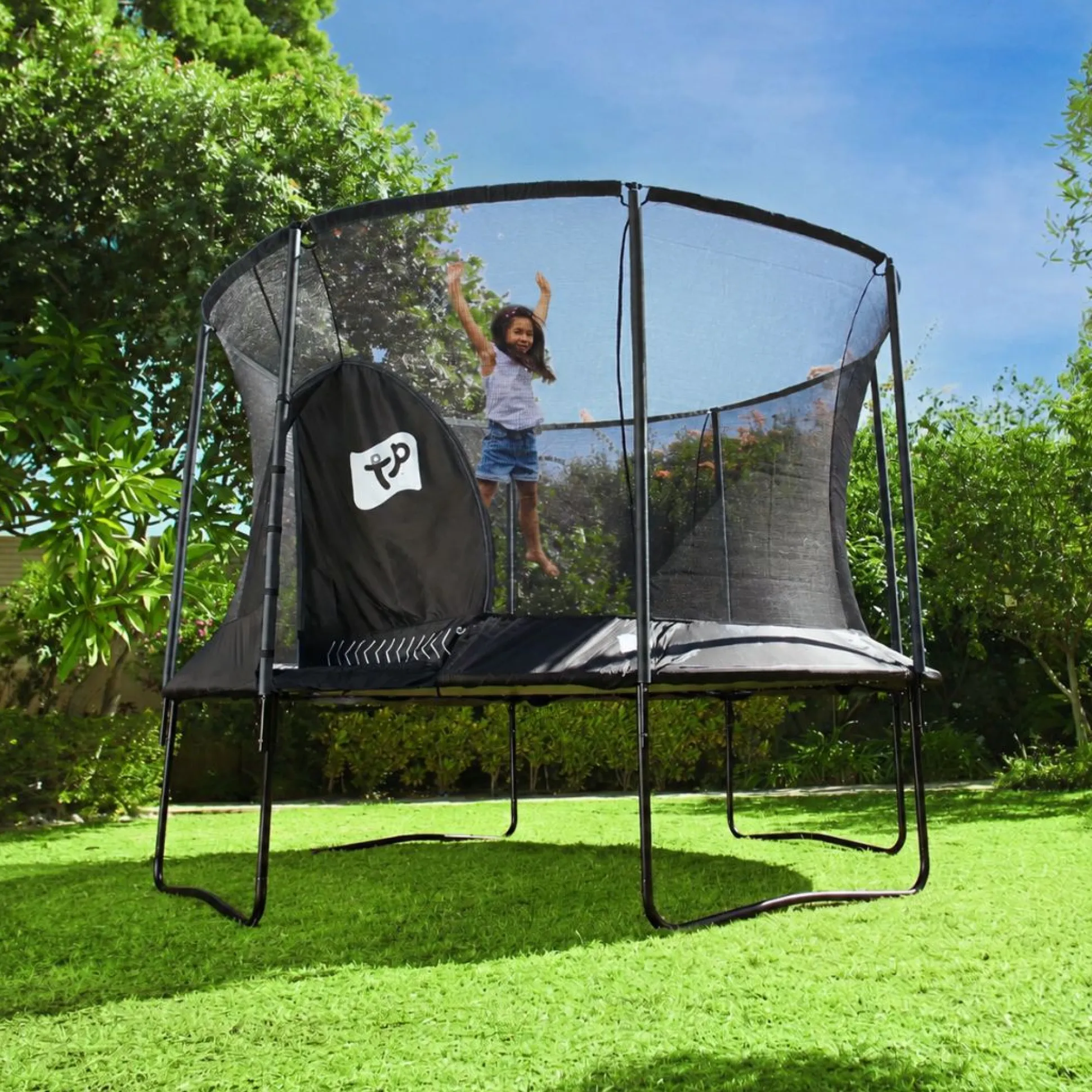 TP Genius® 12ft Round Trampoline