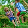 TP Kingswood Double Squarewood Swing Set with Glider - FSC® certified