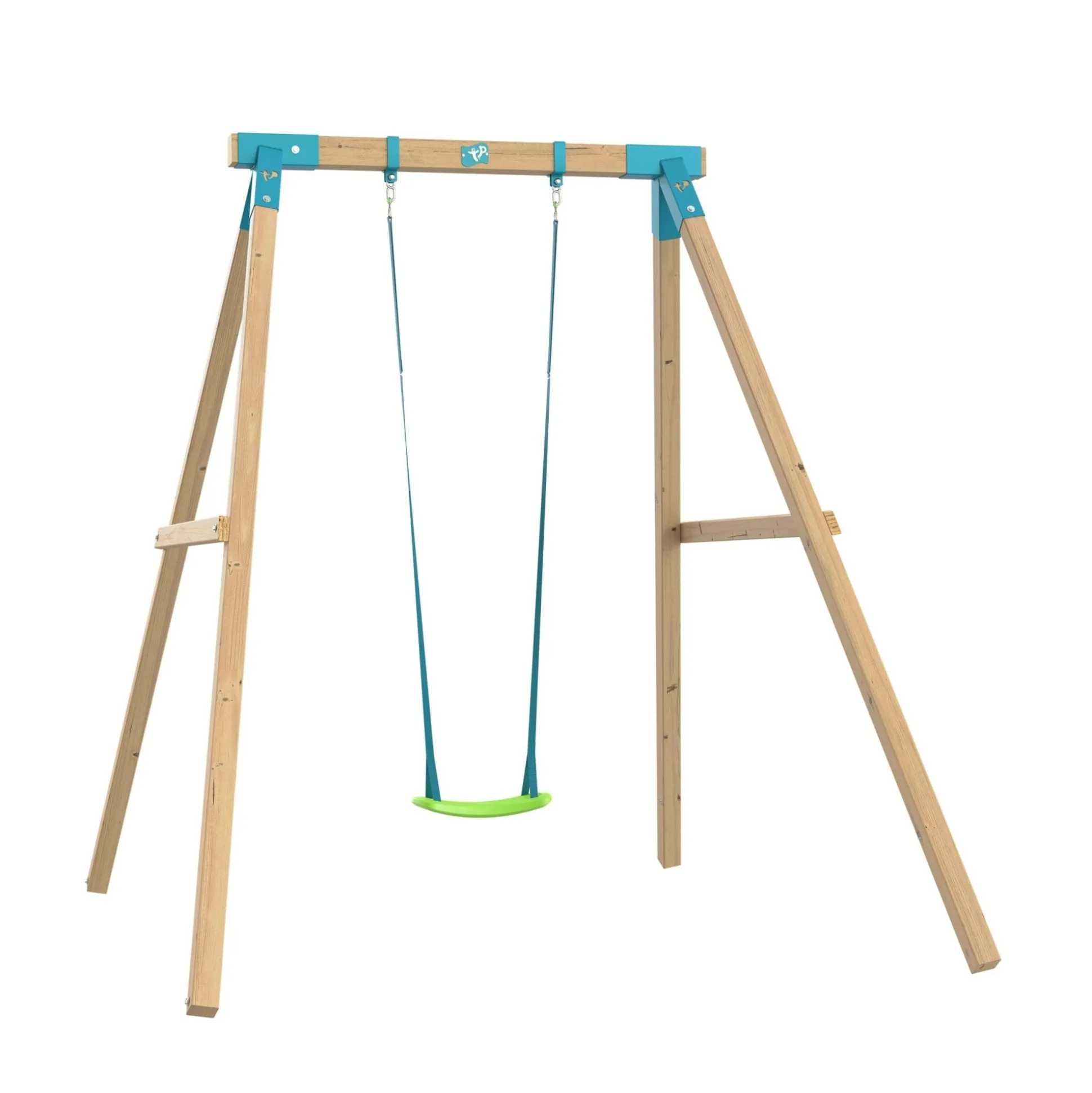 TP Kingswood Single Squarewood Swing Set - FSC® certified