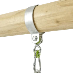 TP Knightswood Wooden Double & Deck Swing Frame