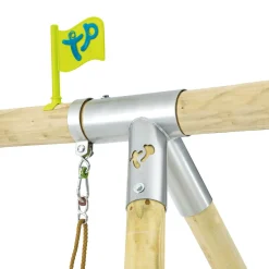 TP Knightswood Wooden Double & Deck Swing Frame with Extension