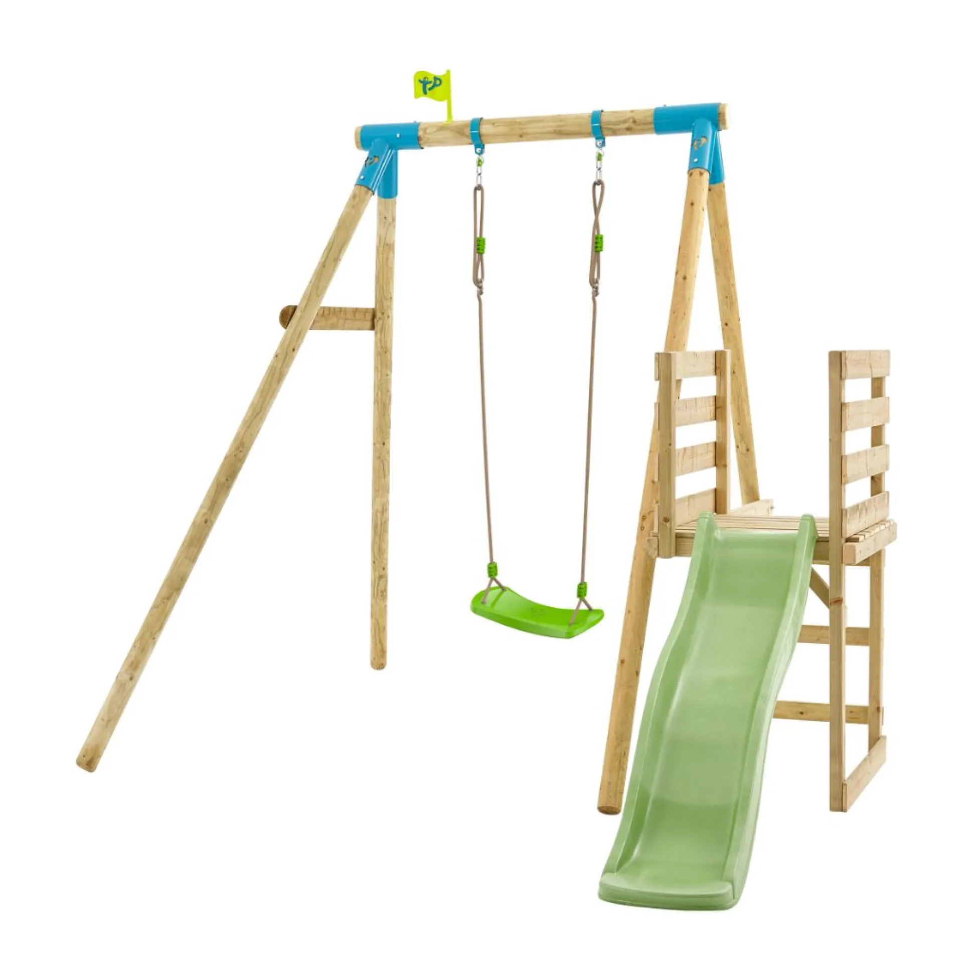 TP Robin Swing with Roped Rapide Seat and 6ft Slide Set