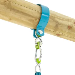 TP Sherwood Double Wooden Swing Frame