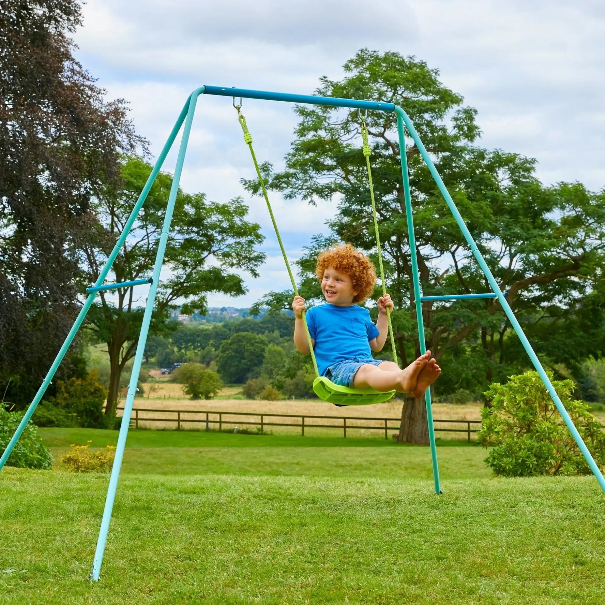 TP Single Metal Swing Set