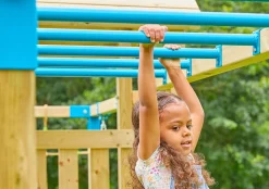 TP Skywood Three Tower Climbing Frame Play Set - FSC® certified