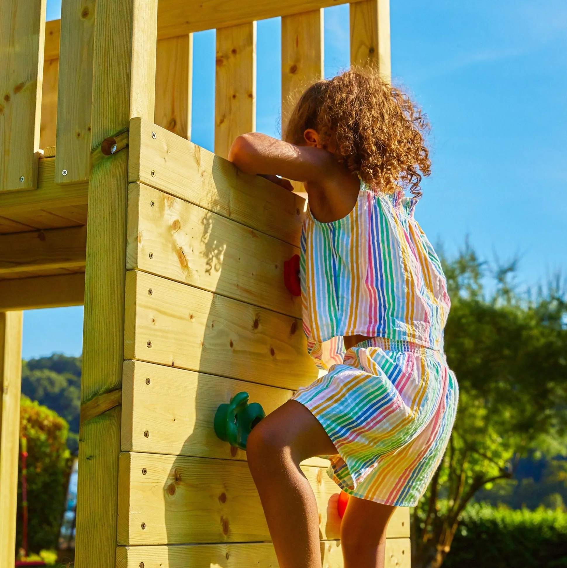 TP Skywood Wooden Play Tower - FSC® certified