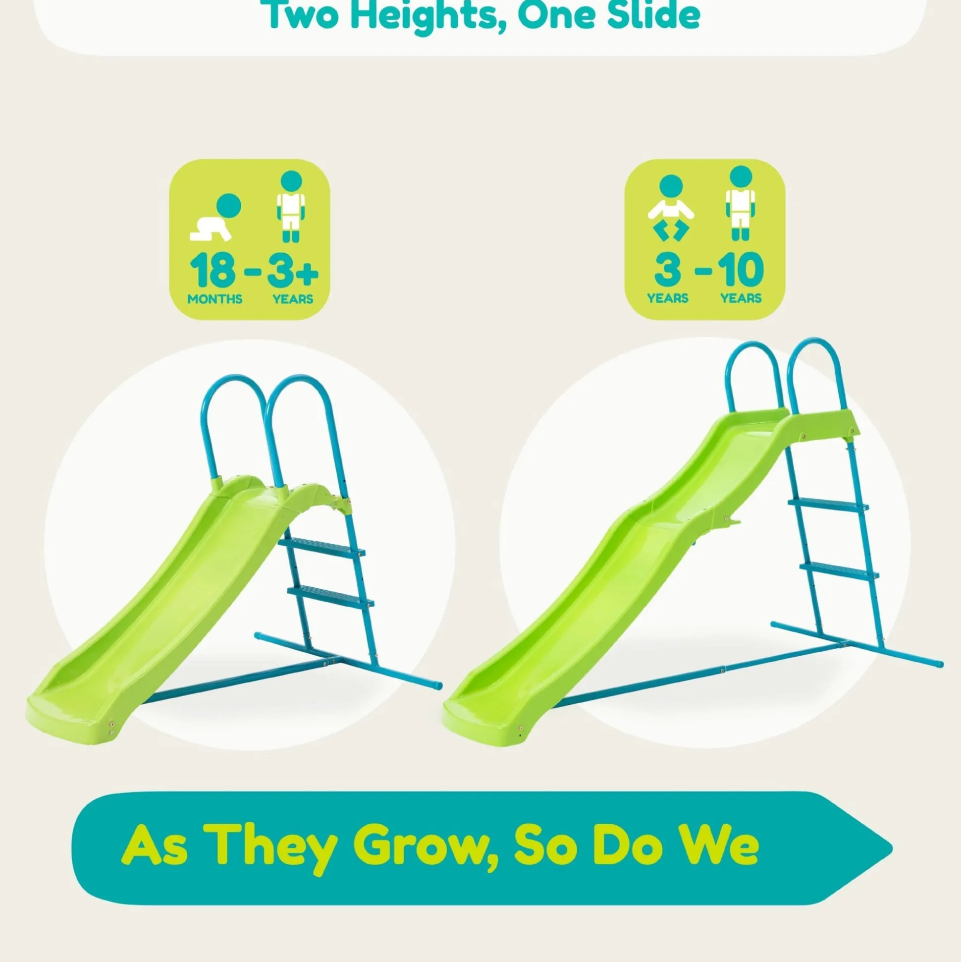 TP Small to Tall Growable Slide