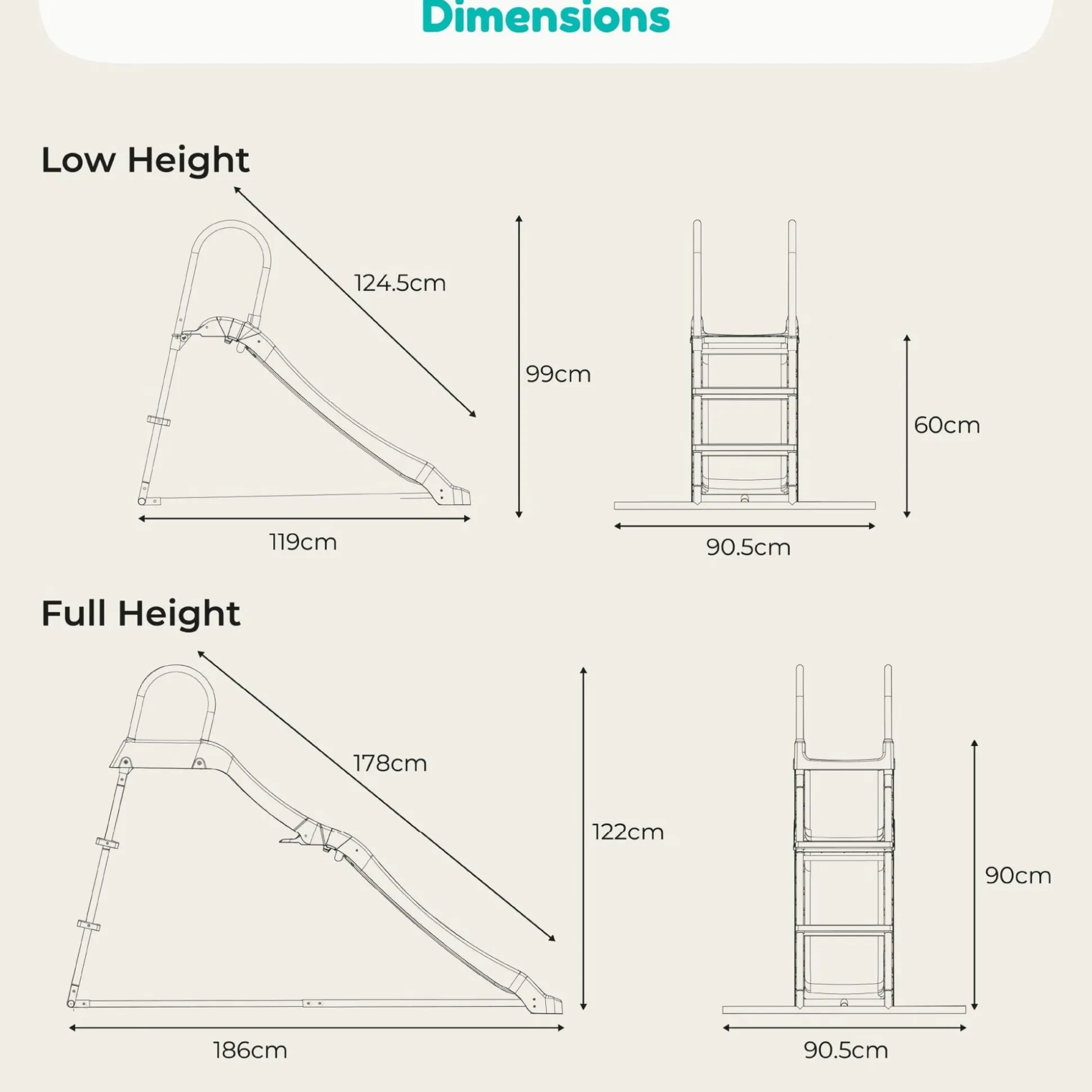 TP Small to Tall Growable Slide
