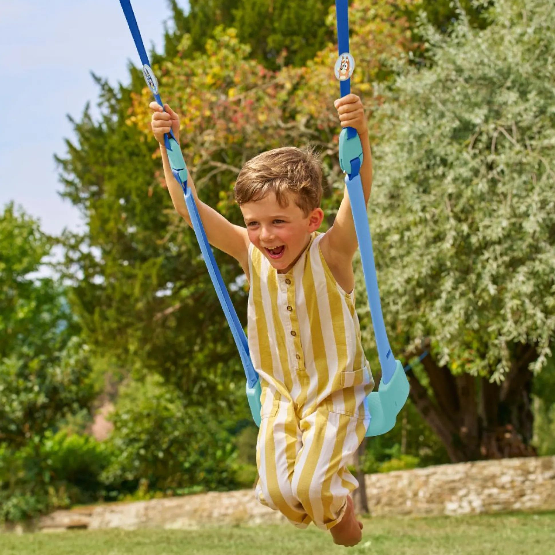 TP Small to Tall 2 in 1 Metal Swing Set with Bluey Quadpod