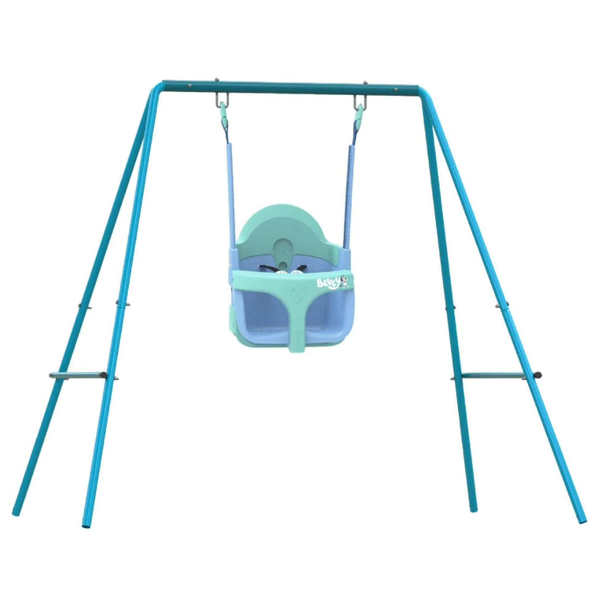 TP Small to Tall 2 in 1 Metal Swing Set with Bluey Quadpod