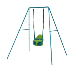 TP Small to Tall 2 in 1 Metal Swing Set with Quadpod