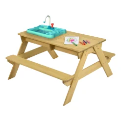 TP Splash & Play Wooden Picnic Table