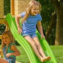 TP Treehouse Wooden Play Tower with Wavy Slide & Bluey Quadpod - FSC® certified