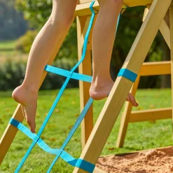 TP Treehouse Wooden Play Tower Cargo Net - FSC® certified