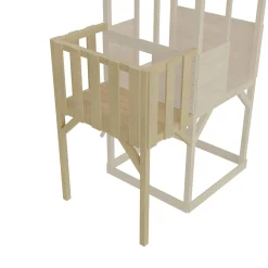 TP Treehouse Wooden Play Tower Wooden Balcony - FSC® certified