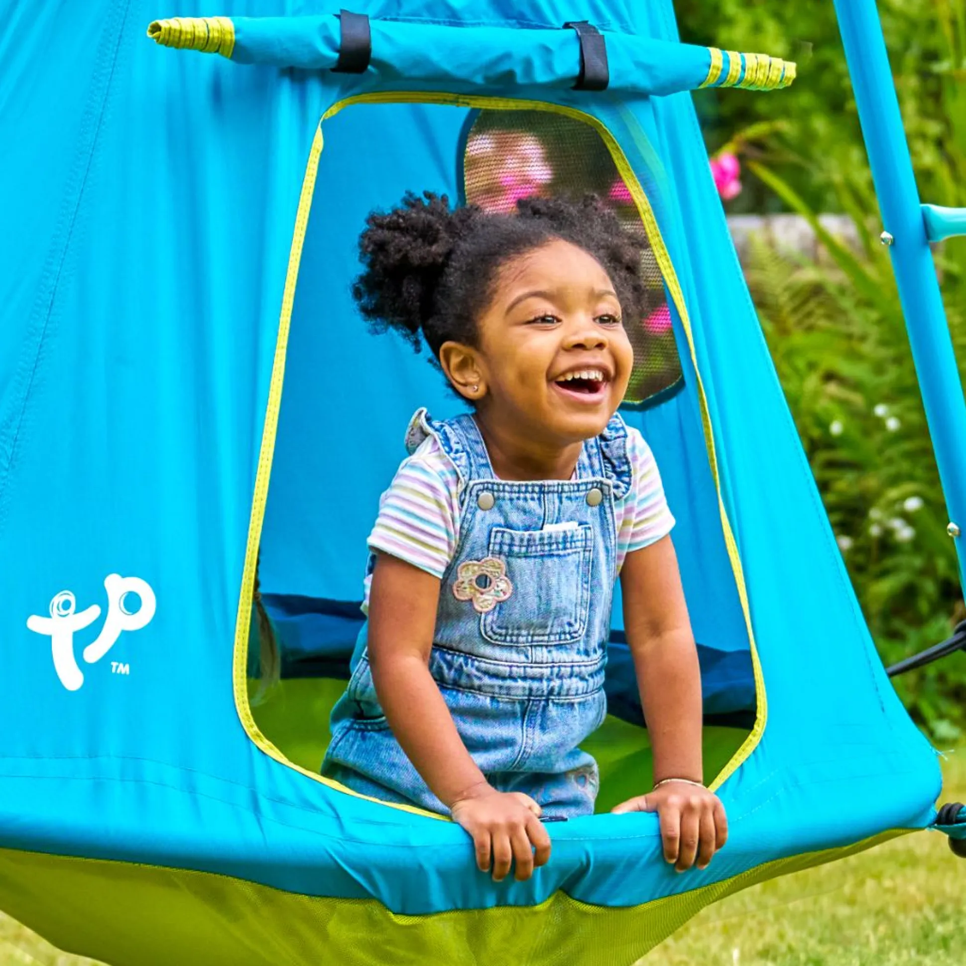 TP UFO Den & Climbing Frame Blue Edition